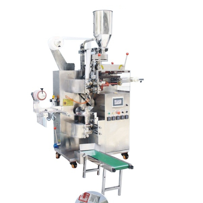 Automatic Inner And Outer Tea Bag Packing Machine with String And Tag , Filter Tea Bag Packing Machine , Small Tea Bag Packing Machine 