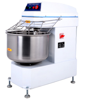 Commercial 68 Liters Double Speed Spiral Dough Mixer Flour Kneading Equipment Bread Toast Baguette Making Machine Bakery Equipment 
