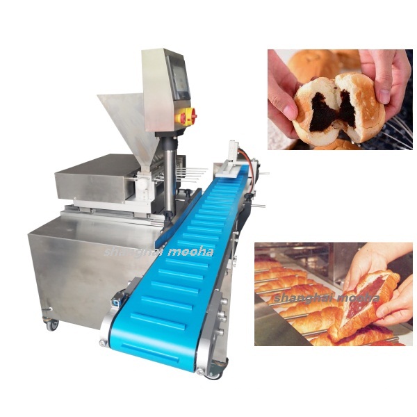 Croissant Puff Cream Stuffing Filling Machine for Bakery