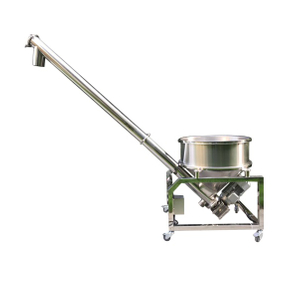 round bucket screw auger conveyor feeder