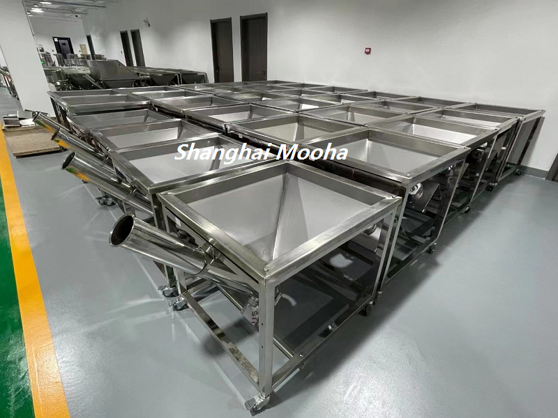 details about Horizontal Screw Conveyor (With hopper) for packing machine