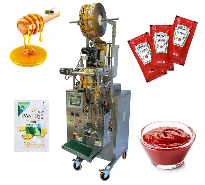 Detailed about salad dressing sachet packing machine