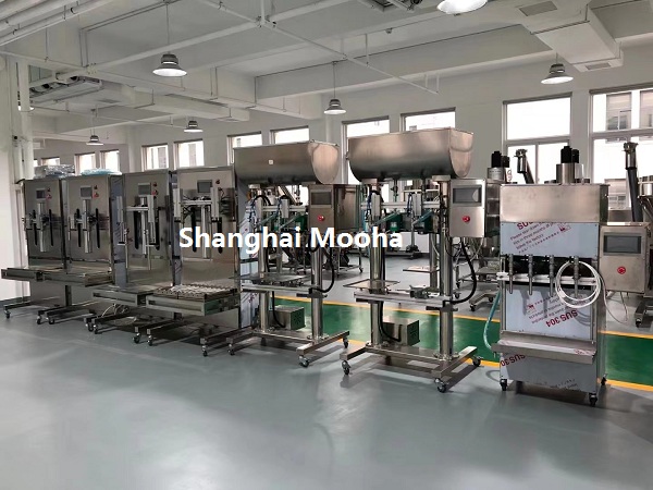 Double heads liquid filling machine for ink